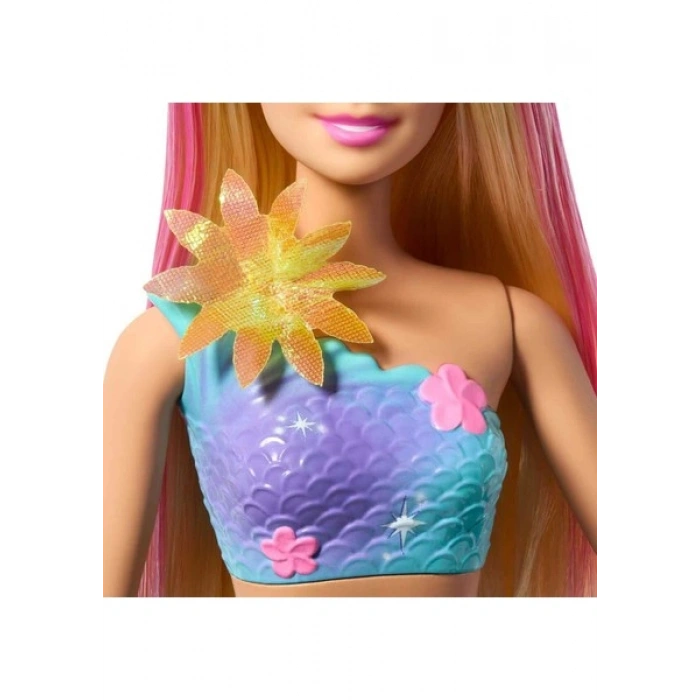 Barbie Büyülü Çiçekler Deniz Kızı Bebeği JDM72