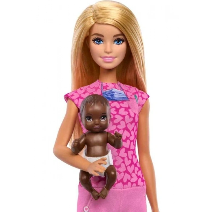 Barbie Kariyer Bebeği Bebek Doktoru JCR72