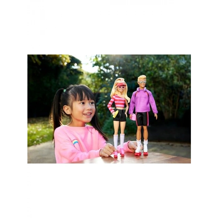 Barbie & Ken Parti Bebek Seti, 6 Aksesuar ile Eğlenceli Parti Teması
