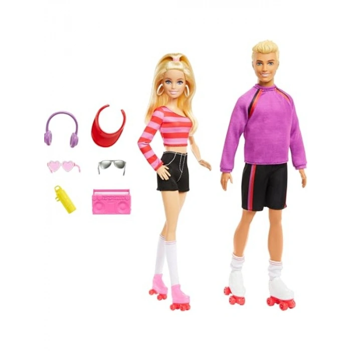 Barbie & Ken Parti Bebek Seti, 6 Aksesuar ile Eğlenceli Parti Teması