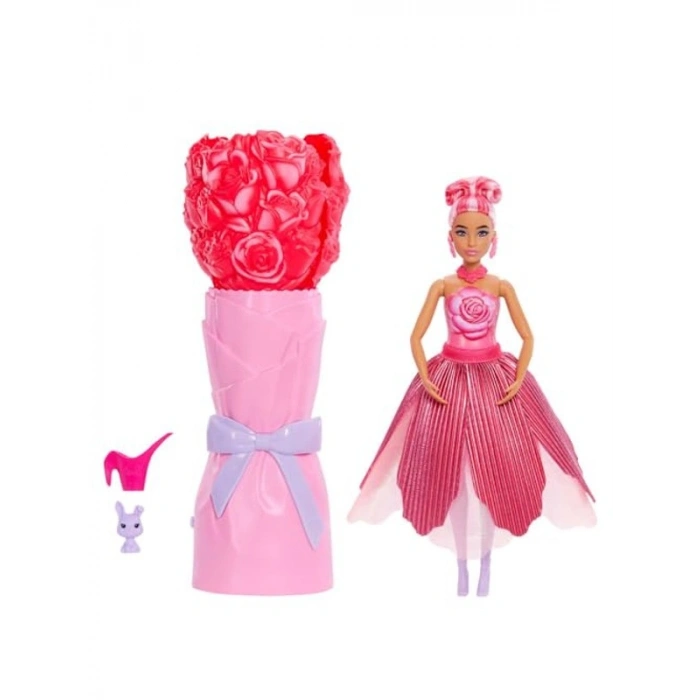 Barbie Petal Pop Kırmızı Gül JMF59