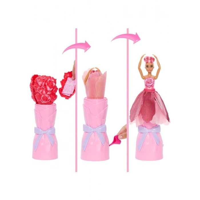 Barbie® Petal Pop - Kırmızı Gül JMF59