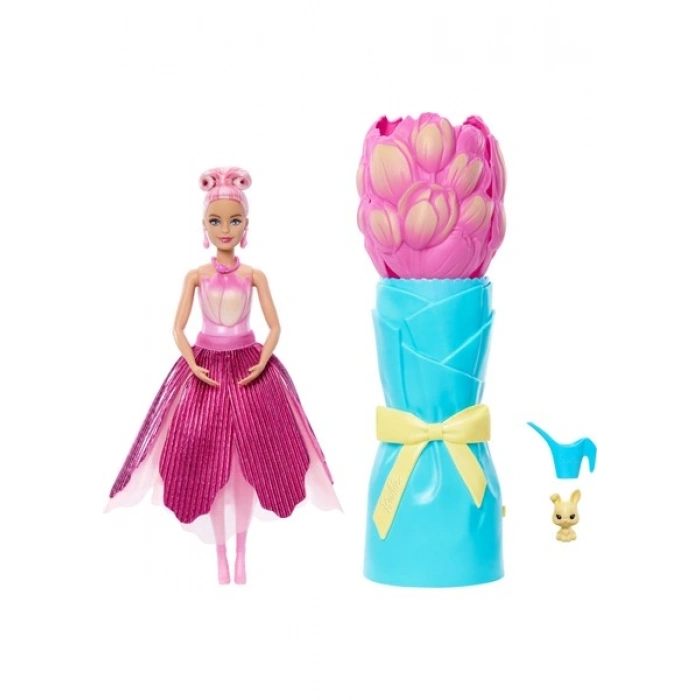 Barbie® Petal Pop - Pembe Lale JMF57
