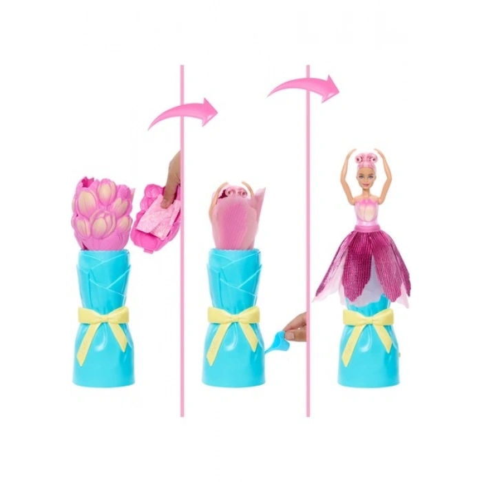 Barbie® Petal Pop - Pembe Lale JMF57