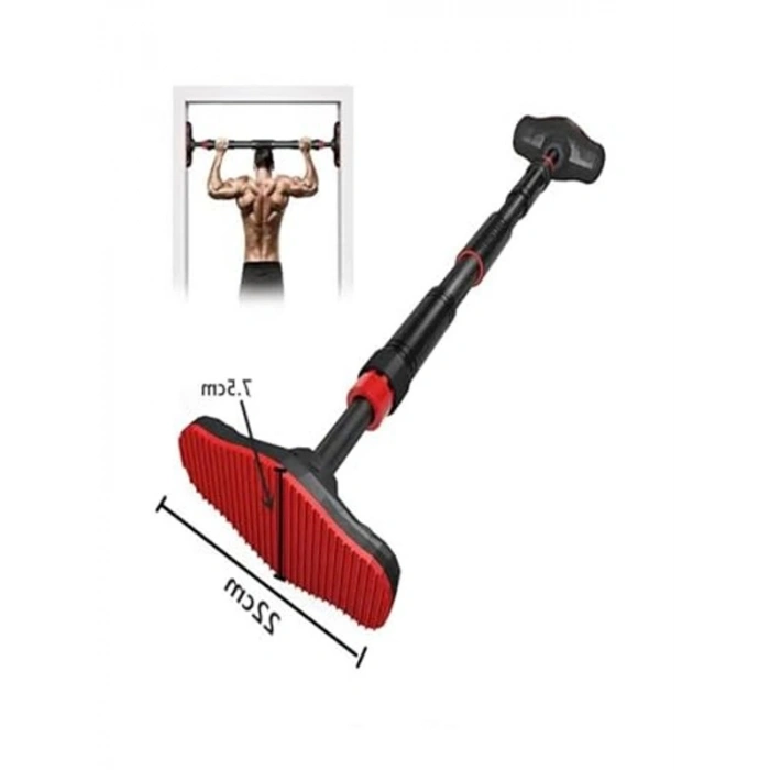 Barfiks Çubuğu Yeni Nesil Kapı Barı 120-150 CM Siyah, BRF3