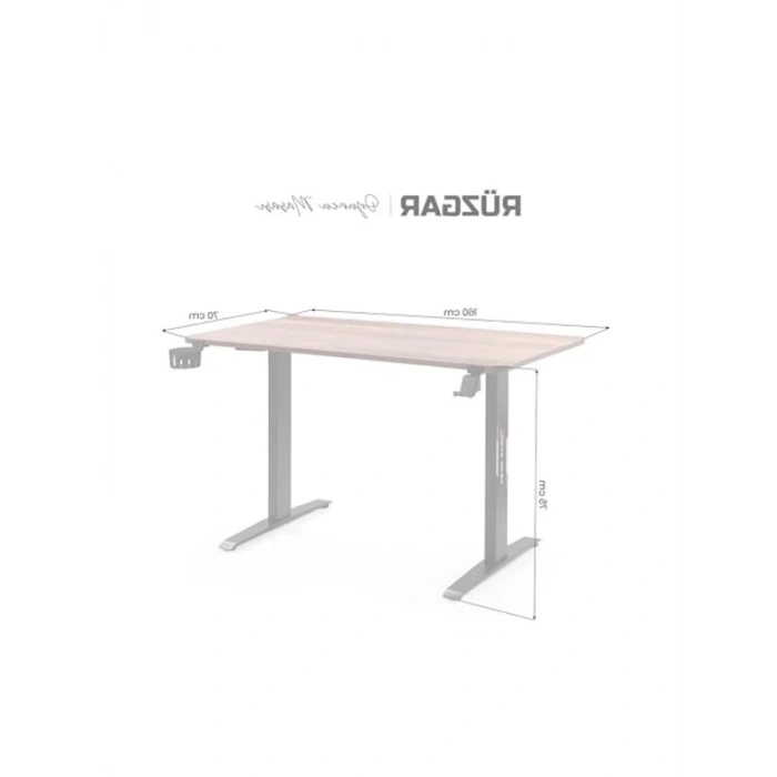Barok Tasarımlı Rüzgar Oyuncu Masası, 160x70 cm Ölçülerinde