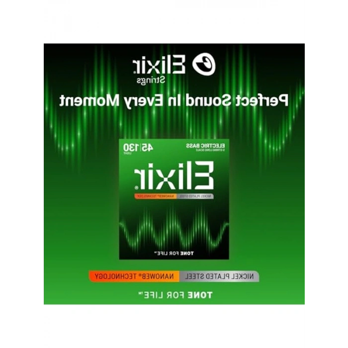 Bas Gitar Teli, 5 Telli Set, 45-130 Ölçüsünde