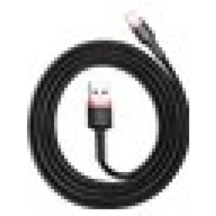 Baseus Cafule Serisi Lightning Kablosu 1 m Gri Gri-Siyah
