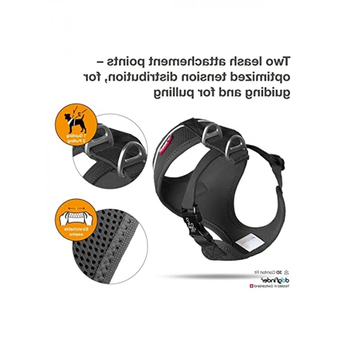 Basic Harness Air-Mesh Black S