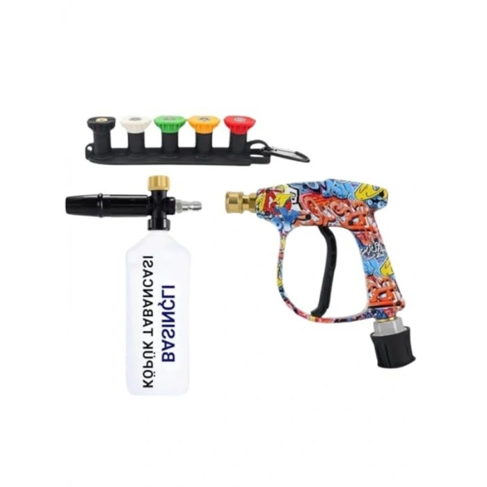 Basınçlı Yıkama Makinesi için Uyumlu Nozzle Seti
