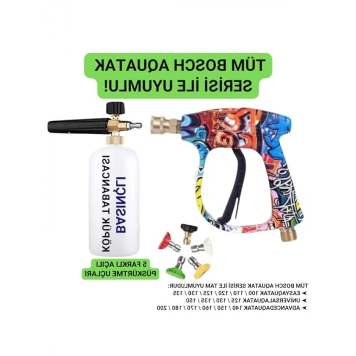 Basınçlı Yıkama Makinesi için Uyumlu Nozzle Seti