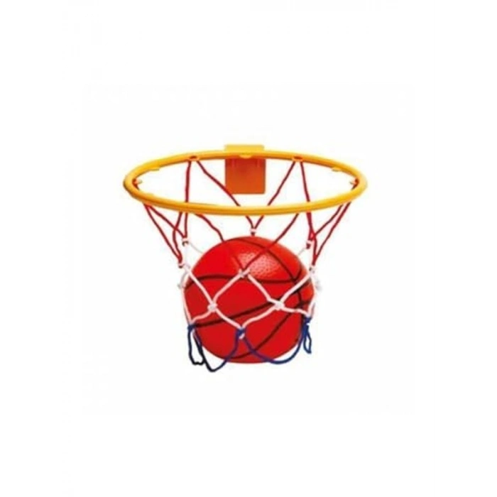 Basketbol Potası Seti, 24 cm Kapıya Monte ile Eğitici Oyun Fırsatı