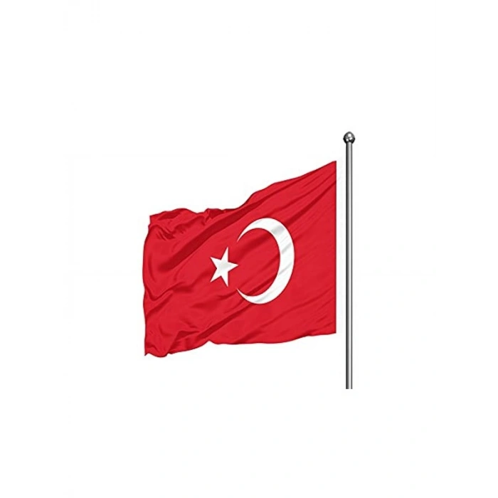 Baskılı Türk Bayrağı, 50x75 cm Ölçü ile