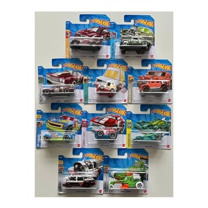 Başlangıç Seti, 10lu Farklı Model Araç, Hot Wheels Kalitesi
