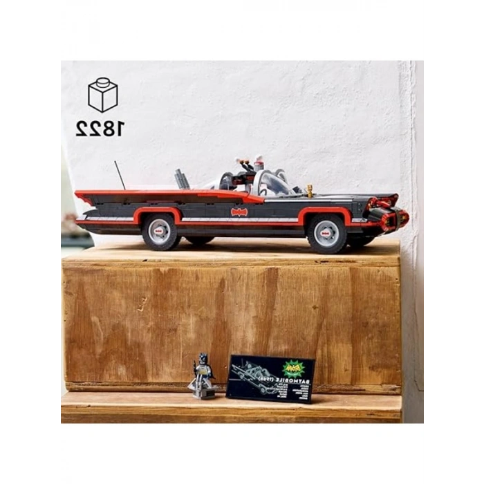 Batman Batmobile Yapım Seti - 1822 Parça, Koleksiyonluk