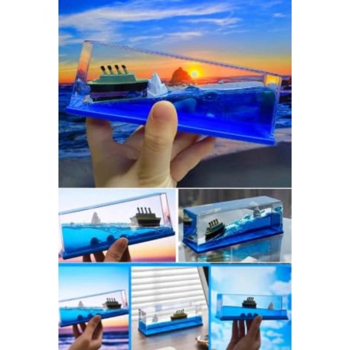 Batmayan Aşk Gemisi Tasarımı, Akvaryum Hediyelik