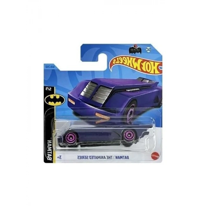 - Batmobile - Batman: The Animated Series 5/5 - HKH00 - Short Card - DC - mor - Mattel 2023