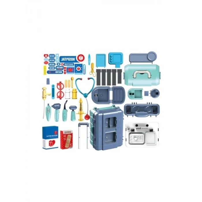 Bavullu Işıklı Doktor Seti