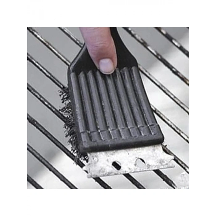 BBQ Temizlik Fırçası - Paslanmaz Çelik Kıllar
