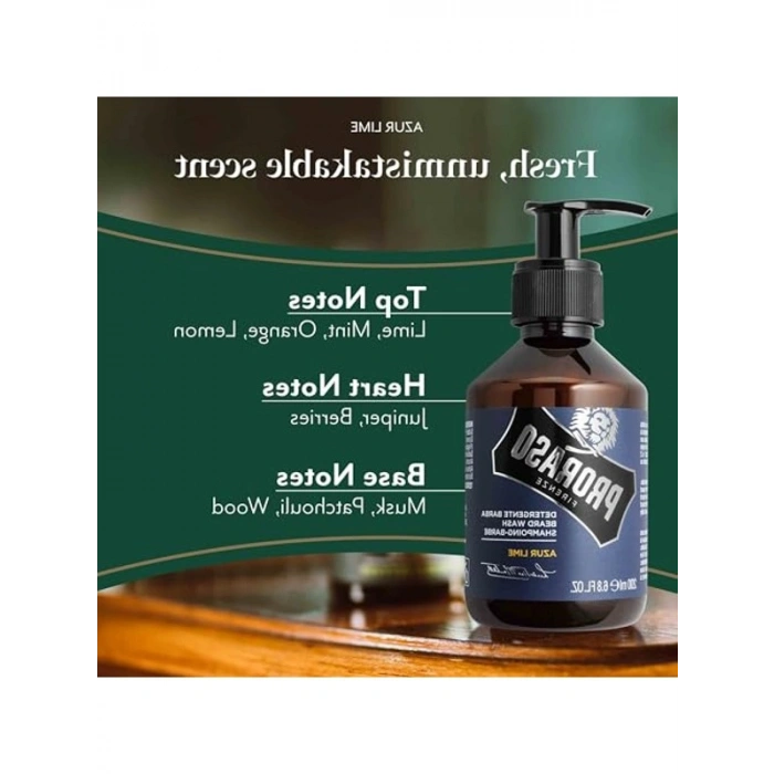 Beard Shampoo / Sakal Şampuanı Azure Lime