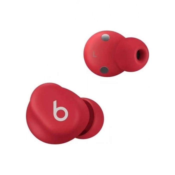 Beats Solo Buds – Gerçek Kablosuz Kulak İçi Kulaklık – Şeffaf Kırmızı