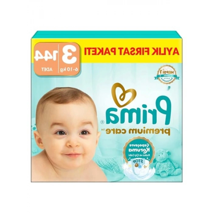 Bebek Bezi - 3 Numara, 144 Adet