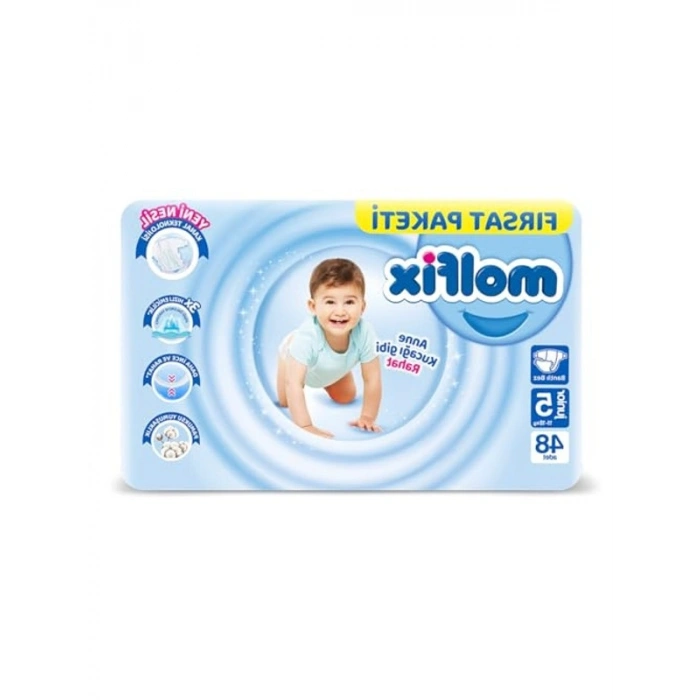 Bebek Bezi, Junior 5 Beden, Fırsat Paketi 48 Adet