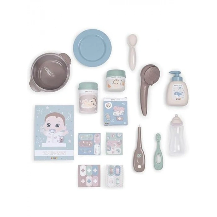 Bebek Oyun Merkezi, 3ü 1 Arada Set: Yemek, Uyku ve Banyo Aktiviteleri