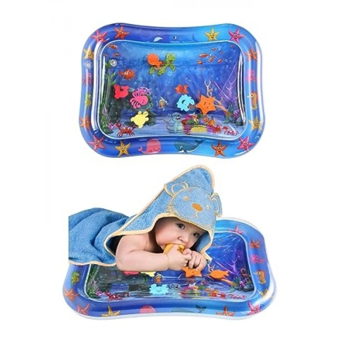 Bebek Su Oyun Matı ve Tummy Time Aktivite Matı