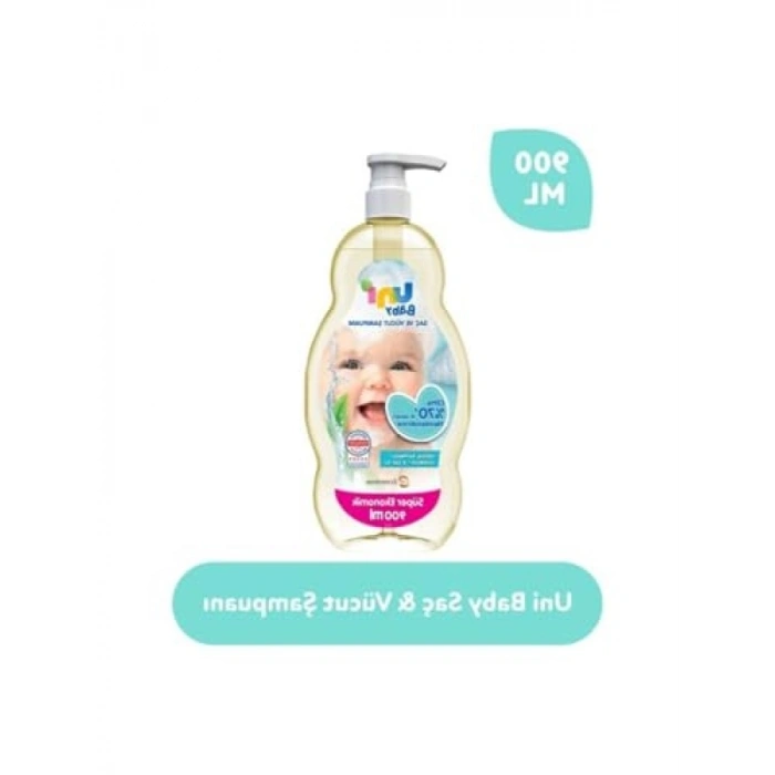 Bebekler İçin Saç ve Vücut Şampuanı 900 ml