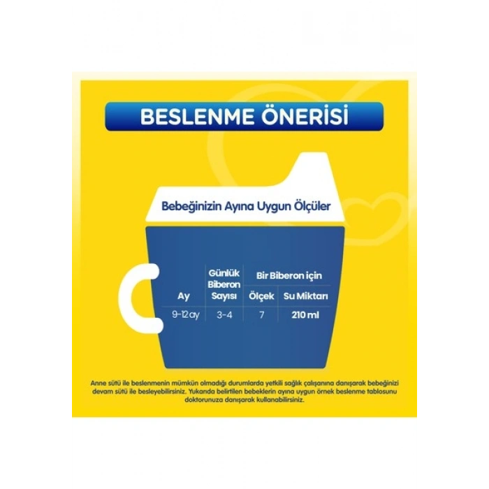Bebelac 3 Devam Sütü 9-12 Ay 800 Gr