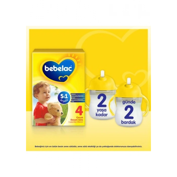 Bebelac 4 Çocuk Devam Sütü 1 Yaş+ 800 Gr