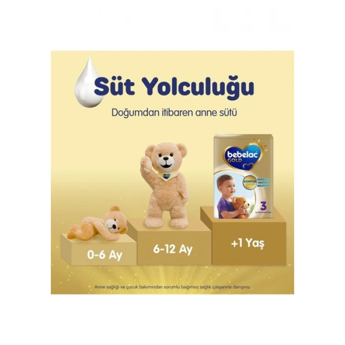 Bebelac Gold Konfor 3 Çocuk Devam Sütü 1 Yaş+ 350 Gr