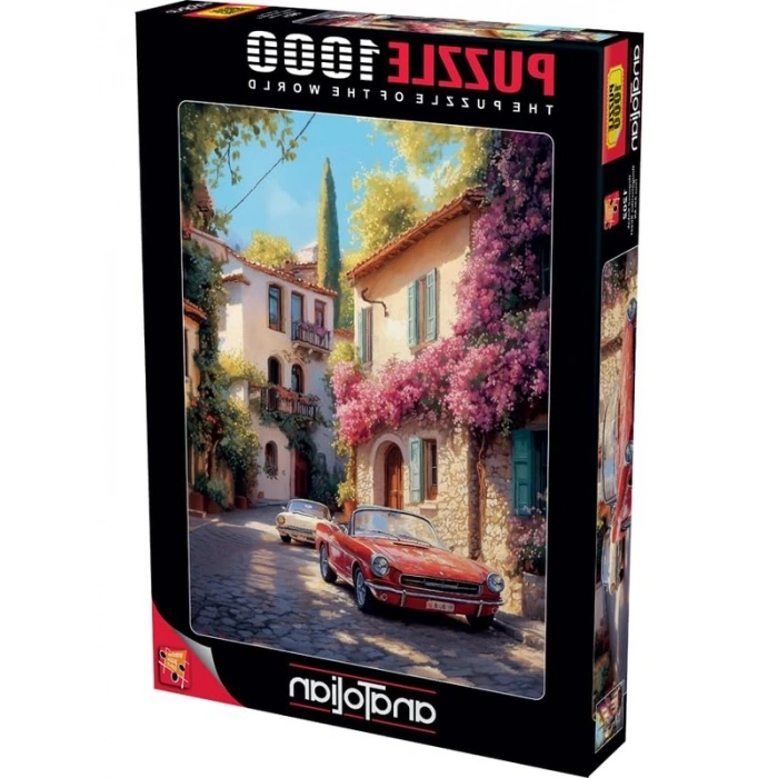 Begonvil Sokak Temalı 1000 Parça Puzzle ile Eğlence
