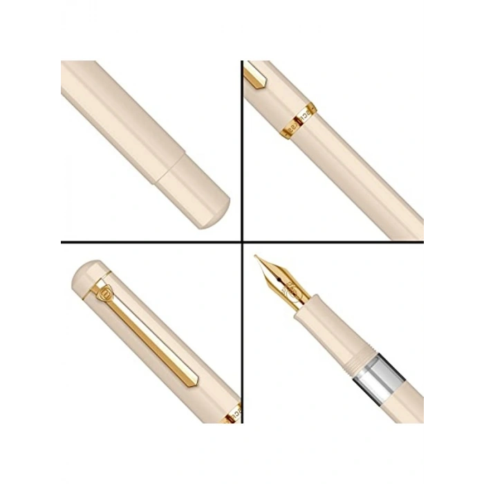 Bej Renkli Dolmakalem, Şık Tasarım