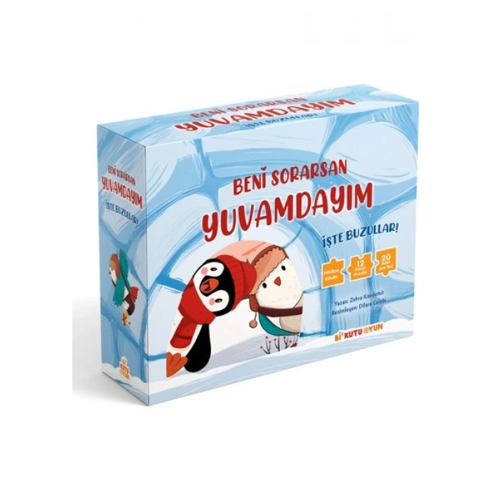 Beni Sorarsan Yuvamdayım - İşte Buzullar! - Kitap ve Oyun Seti - Zehra Kandemir