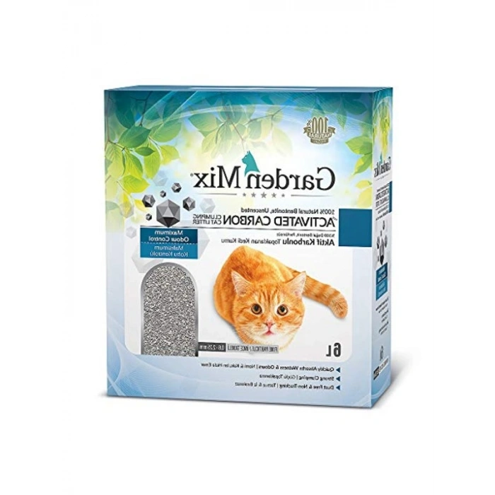 Bentonit Aktif Karbonlu Kedi Kumu 6 Litre