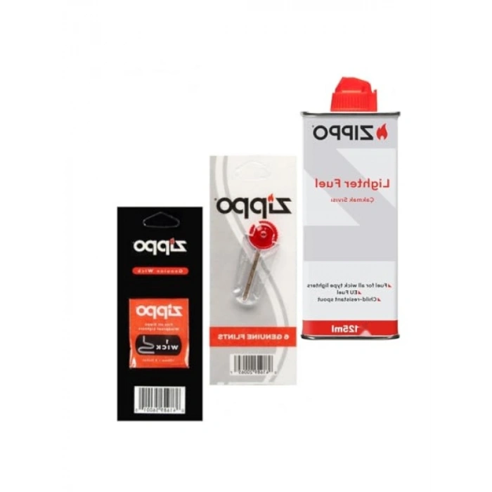 Benzinli Çakmak Fitil Seti, Kullanıma Hazır