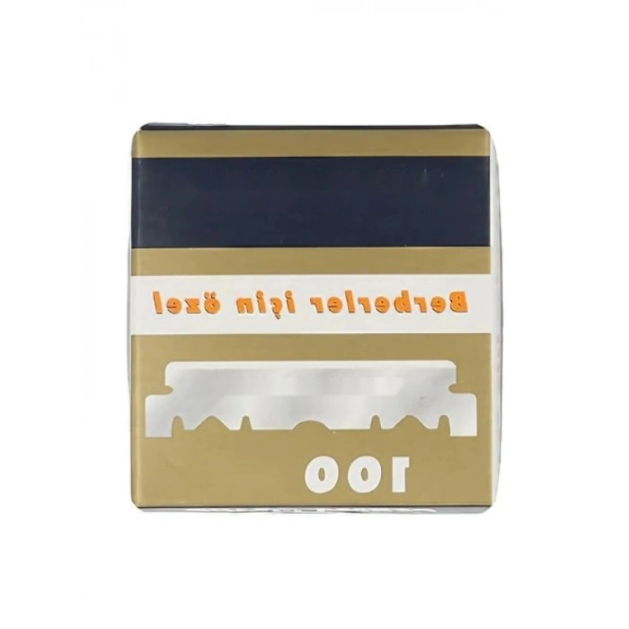 Berberler için Özel Kesim Bıçağı, 100 Adet