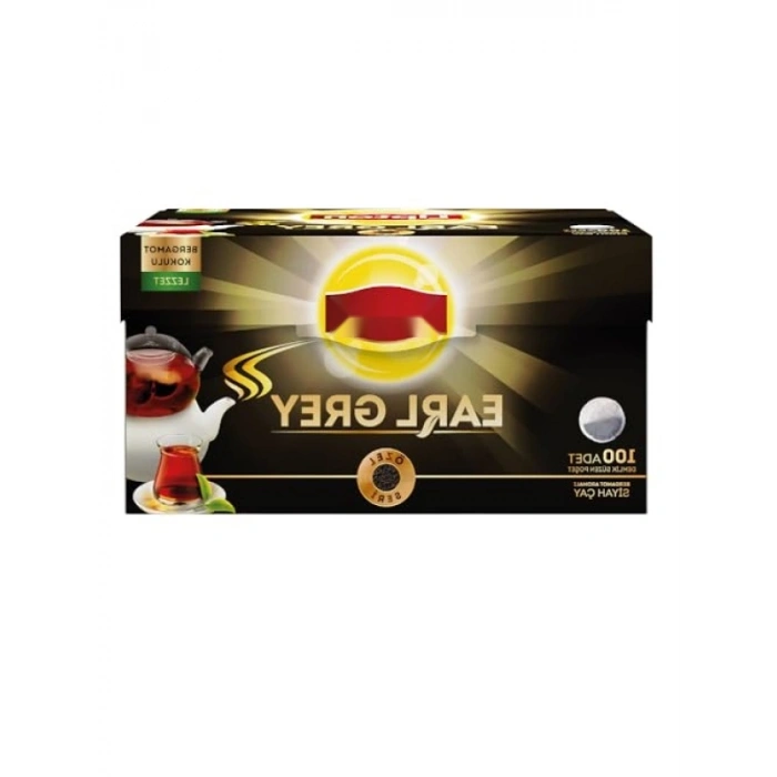 Bergamot Aromalı Siyah Çay 100lü Paket