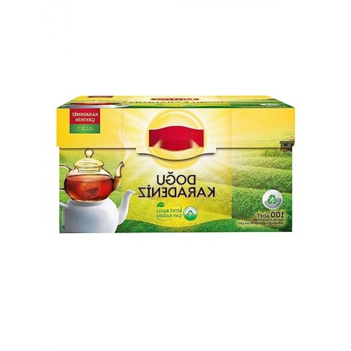 Bergamot Aromalı Siyah Çay - 100lü Süzen Poşet