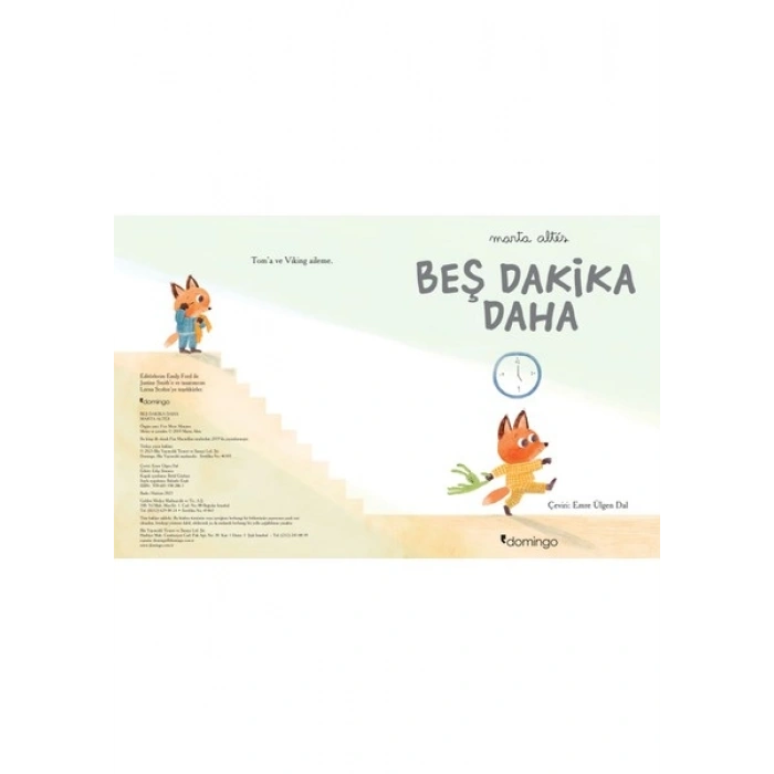 Beş Dakika Daha - Marta Altés - Marta Altes