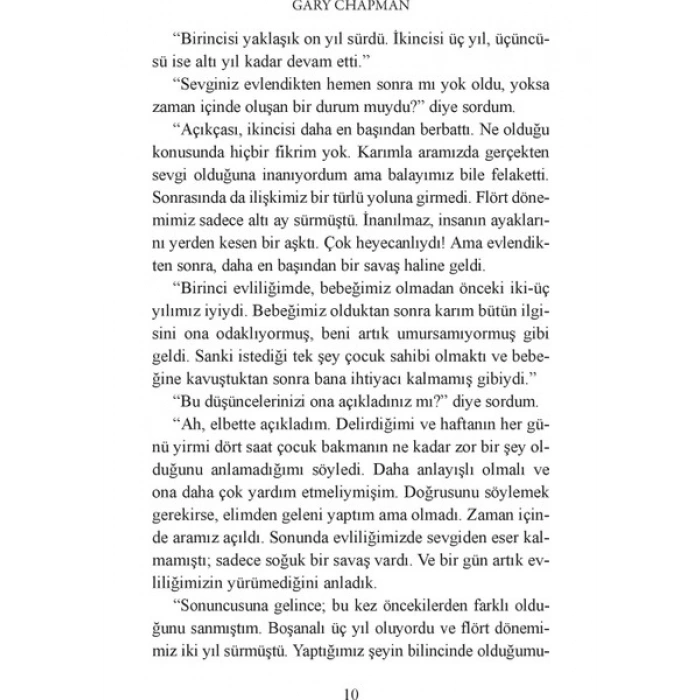 Beş Sevgi Dili - Gary Chapman