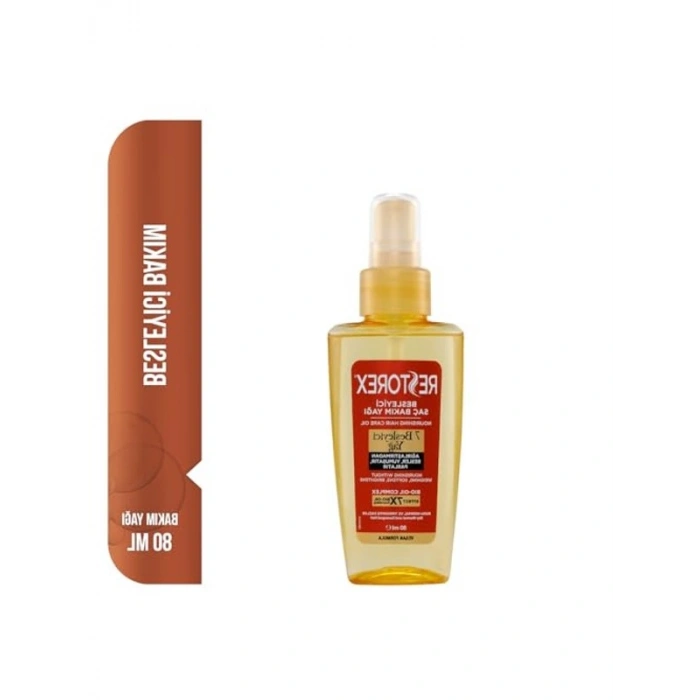 Besleyici Saç Bakım Yağı, 80 ml, 7 Yağ İçeren