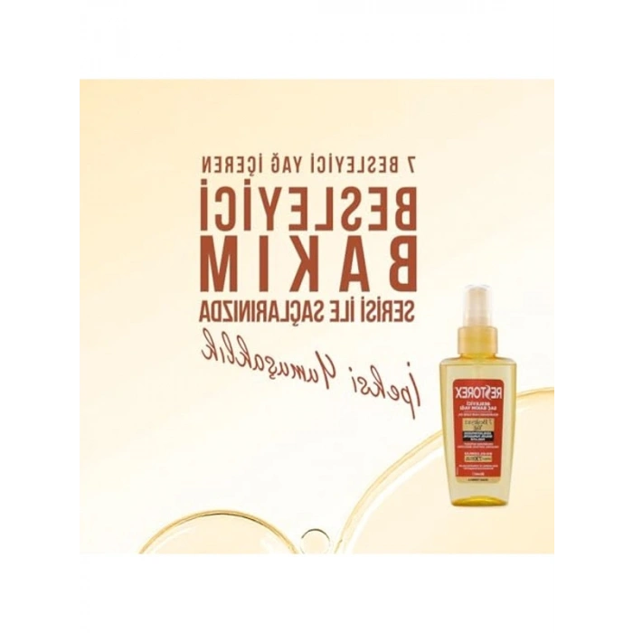 Besleyici Saç Bakım Yağı, 80 ml, 7 Yağ İçeren