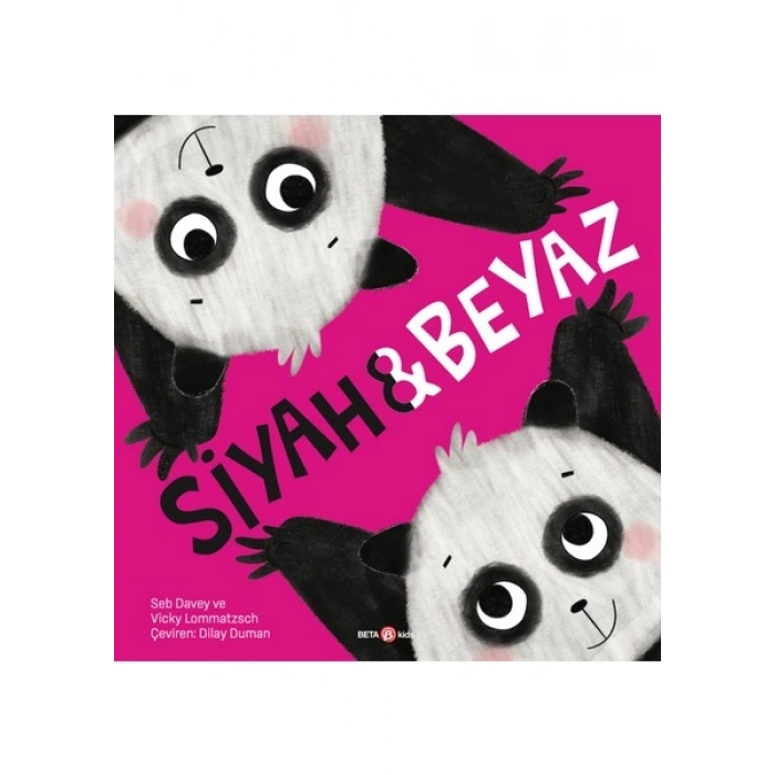 Beta Kids Siyah ve Beyaz - Seb Davey