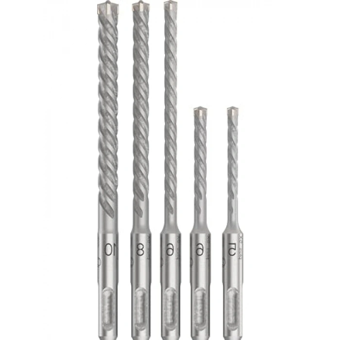 Beton İçin Yüksek Kaliteli SDS Plus Aksesuar Seti (5 Adet)