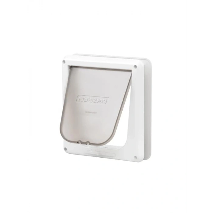 Beyaz 4 Yönlü Kilitleme Kedi Kapısı