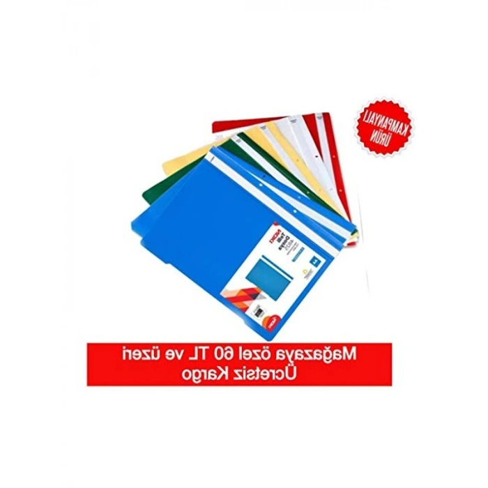 Beyaz 50 Adet Telli Dosya, Pratik ve Kullanışlı