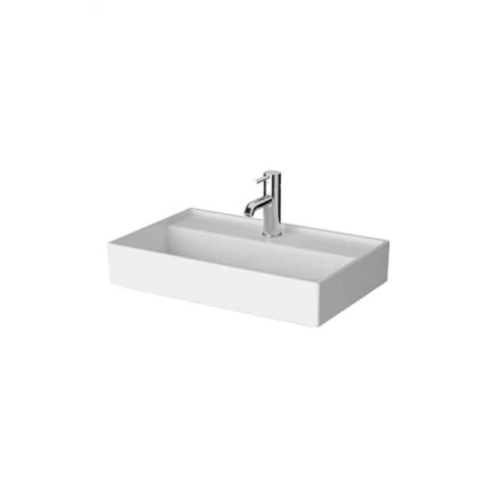 Beyaz 60x38 cm Dar Lavabo